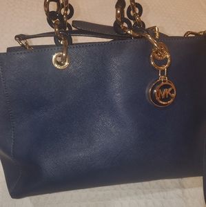 Navy color Michael Kors bag